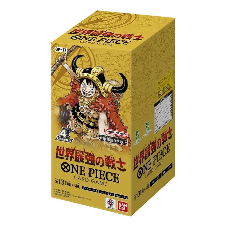 One Piece TCG - The world’s Strongest Warriors (OP-17) - Japan